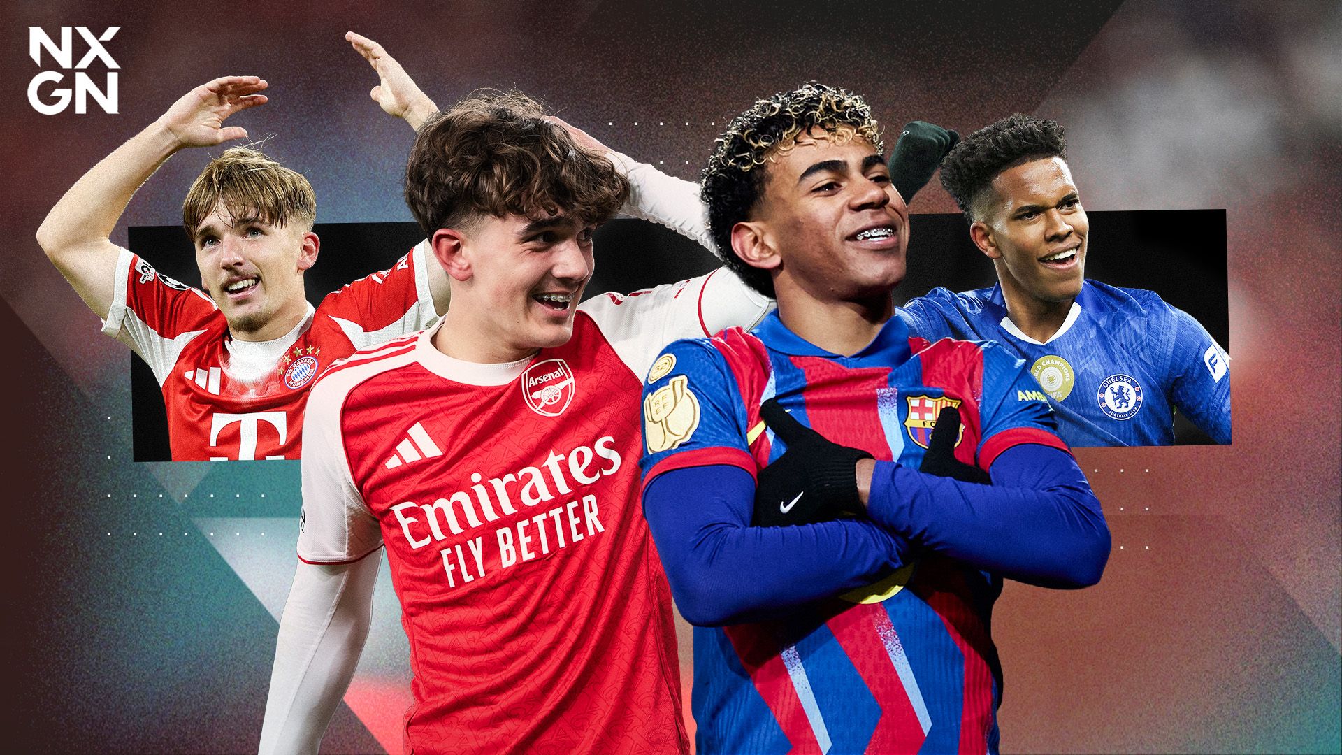 NXGN 2026: Top 50 teenage wonderkids in football