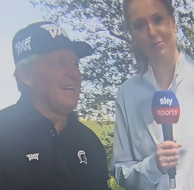 Golf legend Gary Player, 90, leaves TV viewers cringing with ‘creepy’ remark to presenter at The Masters