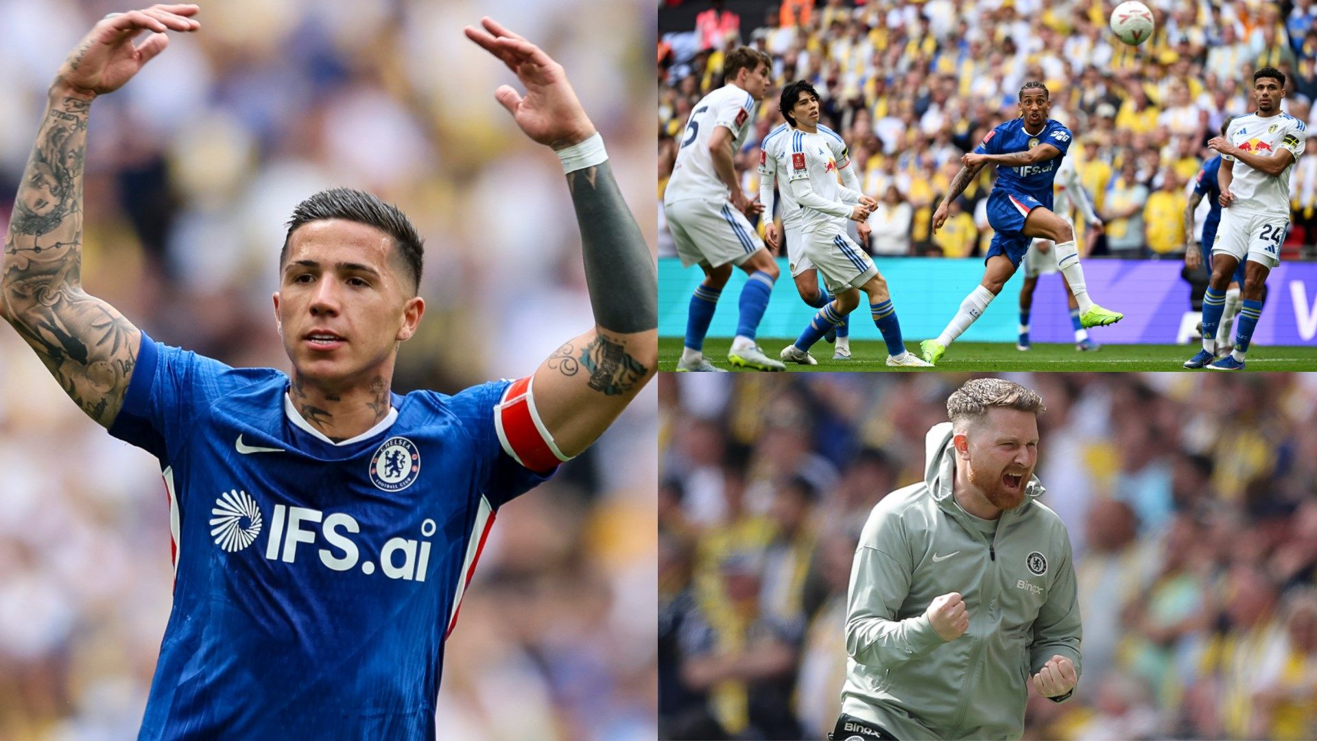 Chelsea player ratings vs Leeds: Enzo Fernandez keeps Blues’ season alive! Under-fire midfielder heads Calum McFarlane’s men into FA Cup final as Joao Pedro makes huge difference