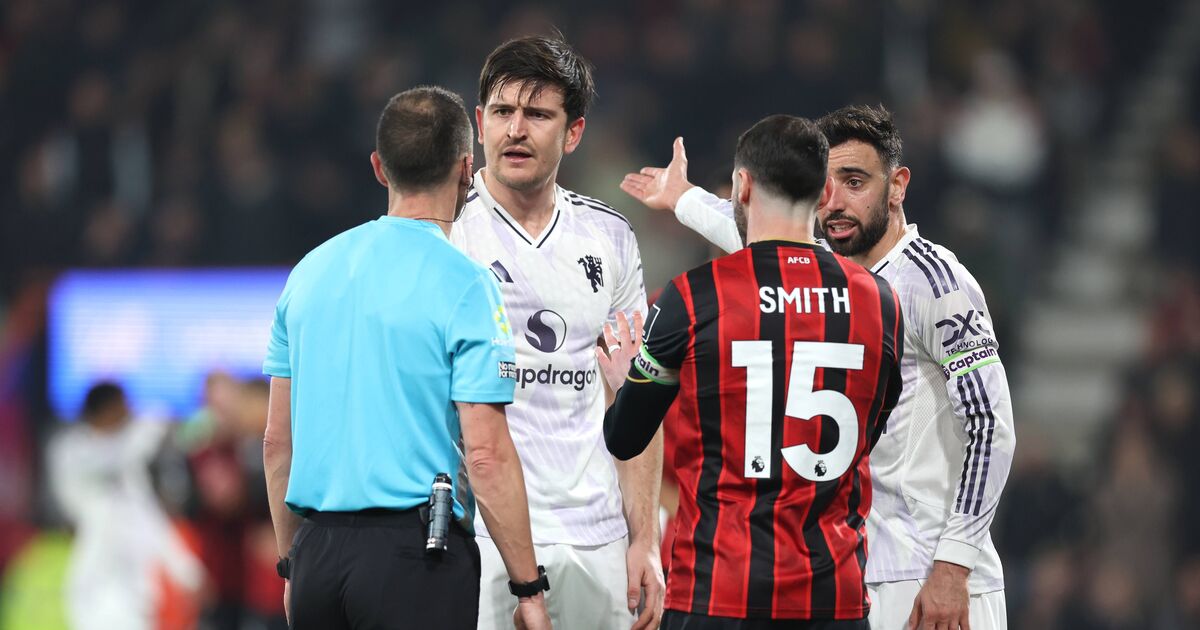Man Utd get controversial Bournemouth penalty verdict from Prem panel | Football | Sport