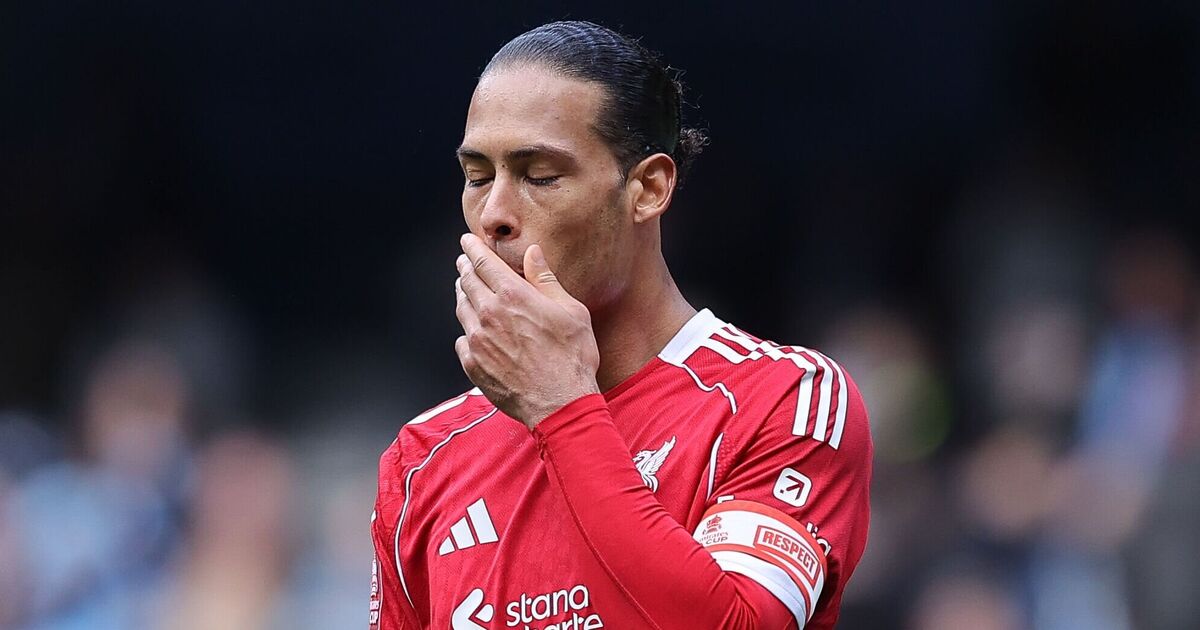 Virgil van Dijk accuses Liverpool team-mates of ‘giving up’ in Man City loss | Football | Sport