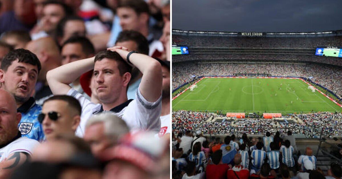 England fans banned from walking to World Cup stadium under US law | Football | Sport