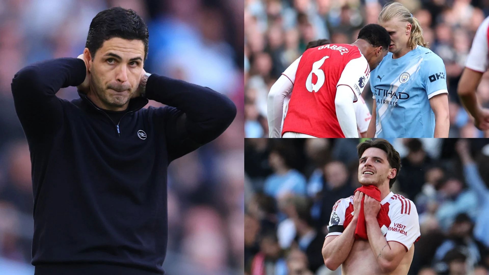 Arsenal player ratings vs Man City: The bottle-job is on! Gabriel gets monstered by Erling Haaland as Gunners’ grip on Premier League title race evaporates