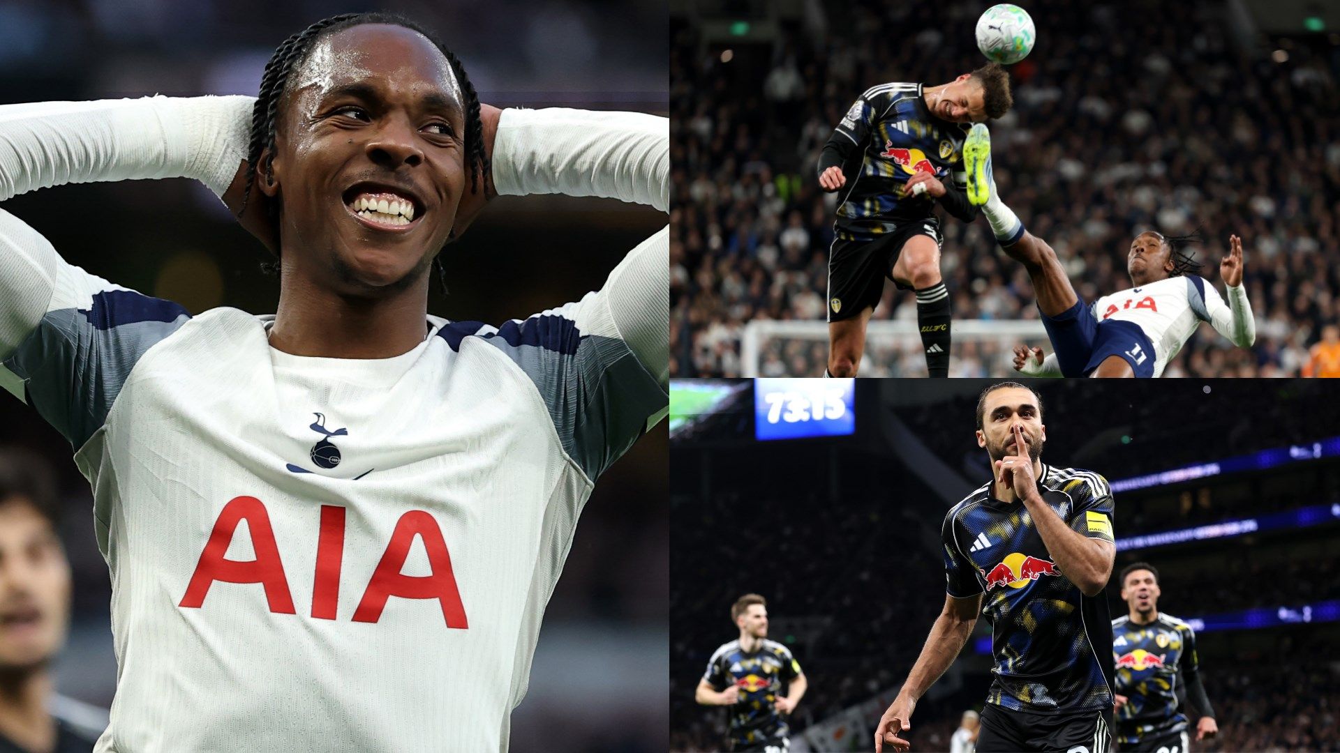 Tottenham player ratings vs Leeds: Mathys Tel, what were you thinking?! Spurs goal-scorer goes from hero to zero as draw dents Premier League survival hopes