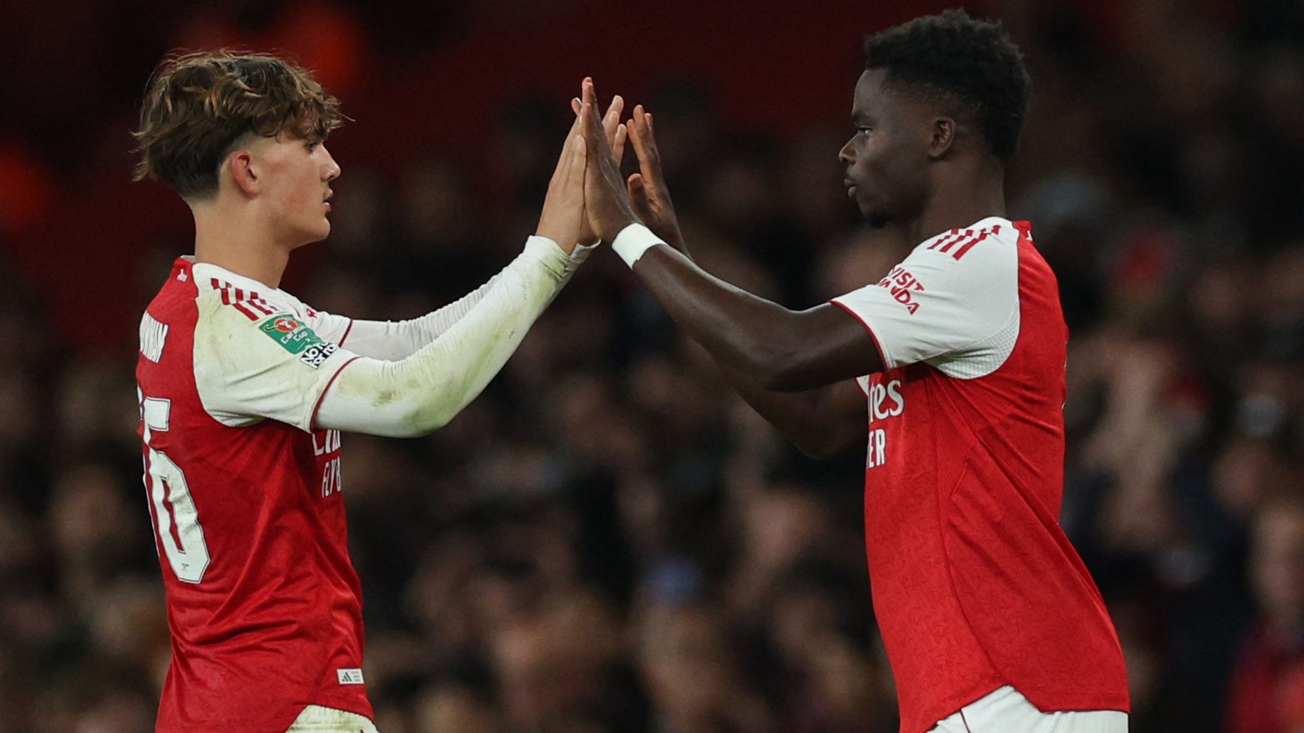 Bukayo Saka crowns Max Dowman as Arsenal’s top academy talent as England forward picks best goal of his career so far